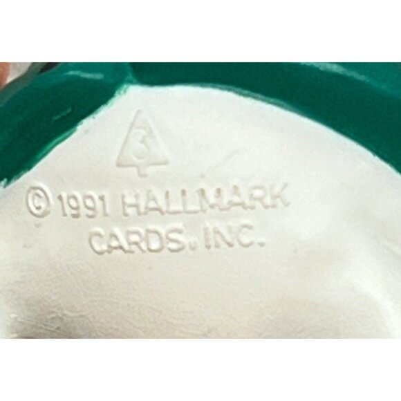 1991 HALLMARK KEEPSAKE ORNAMENT QX437-9 HARK IT'S HERALD FIFE - Picture 6 of 6